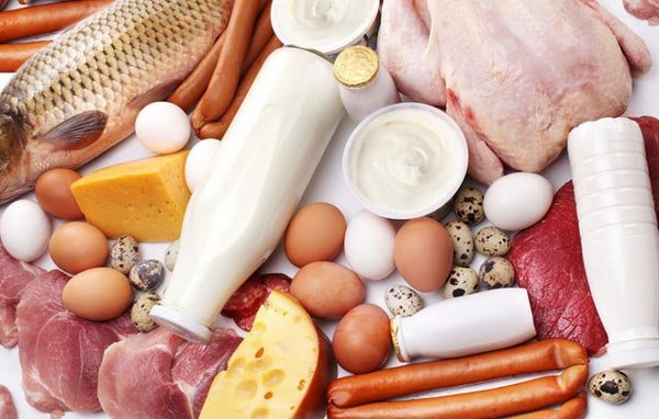 В каких продуктах питания содержится больше всего белков?