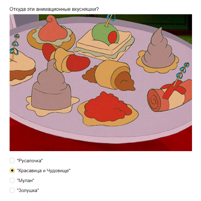 Ответы на тест: сможете угадать, в каком мультфильме подавали это блюдо?
