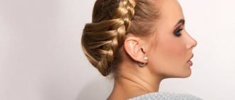 Ажурные косы на короткие, средние и длинные волосы