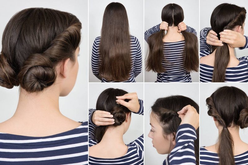 Быстрые прически на длинные волосы своими руками: 10 простых уроков