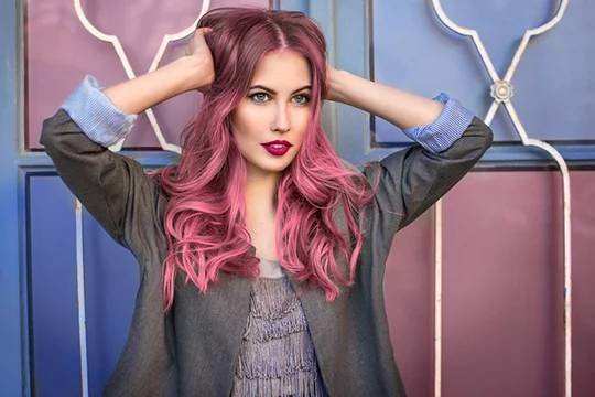 Фиолетовый цвет волос: выбор цвета, как сделать и 3 ТОП-процедуры