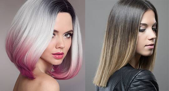 Модное окрашивание волос 2018 - новинки и тренды