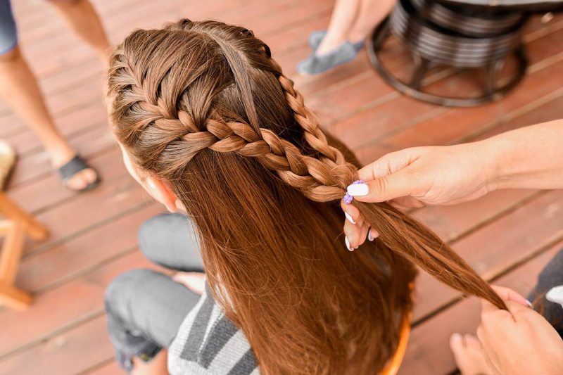 Прически с косами на длинные волосы - 8 пошаговых уроков с фото