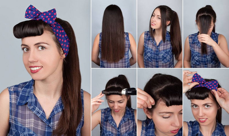 Прически с повязкой на голове: 40 фото-идей на короткие, средние и длинные волосы